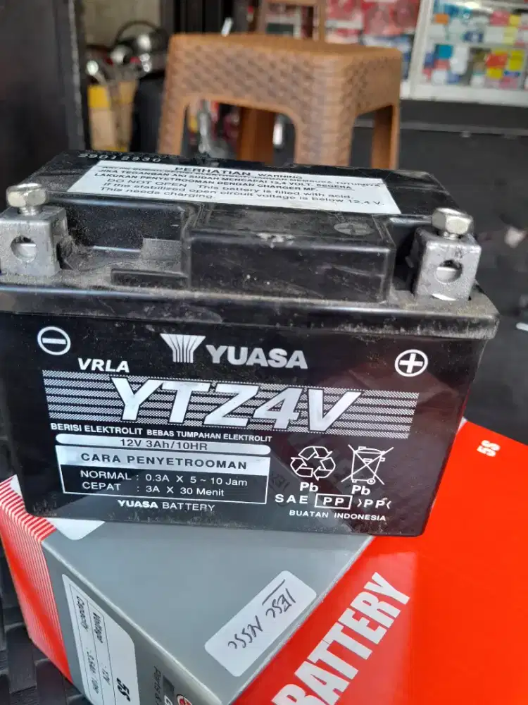 aki bekas supra x 125 injection