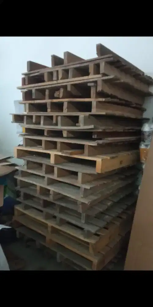 Pallet bekas gudang, tutup gudang