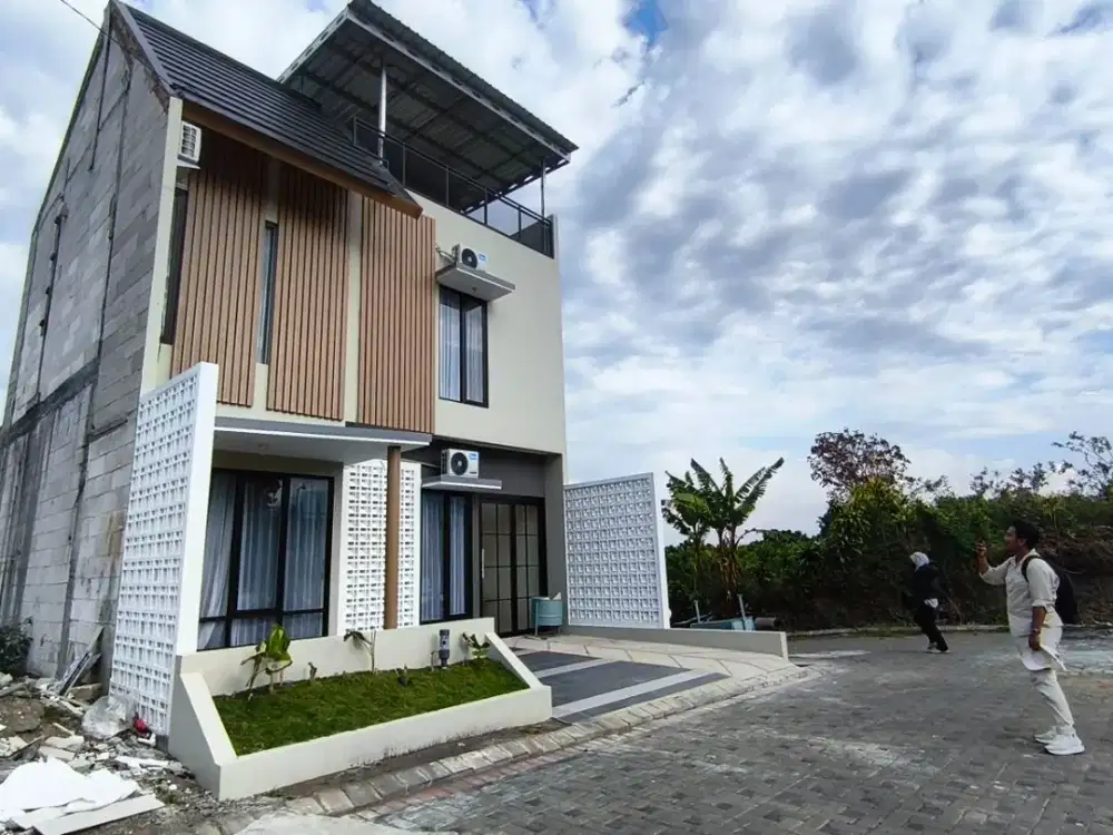 Villa Modern Full Furnished Dekat Alun-Alun Kota Batu dapat Jaminan Okupansi