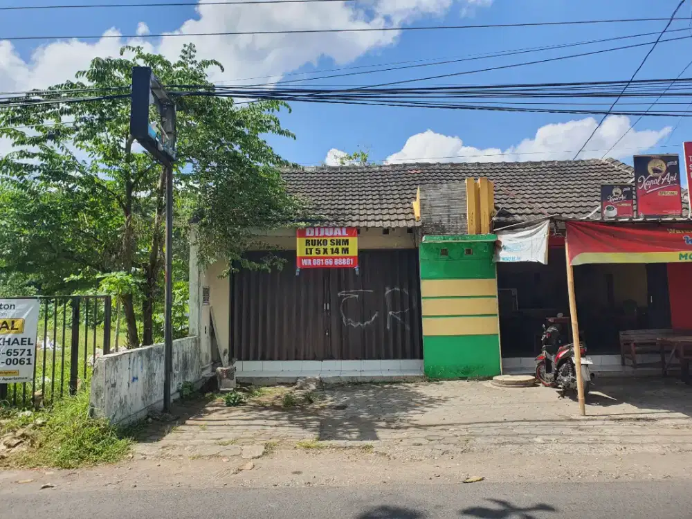 Dijual Ruko 1 Lt SHM Strategis Jl. PGRI II, Dekat UPY/PGRI