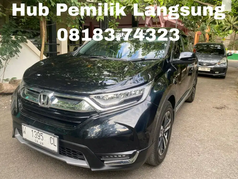 Dijual CRV 1.5 TURBO PRESTIGE KM RENDAH MILIK SENDIRI TANGAN 1