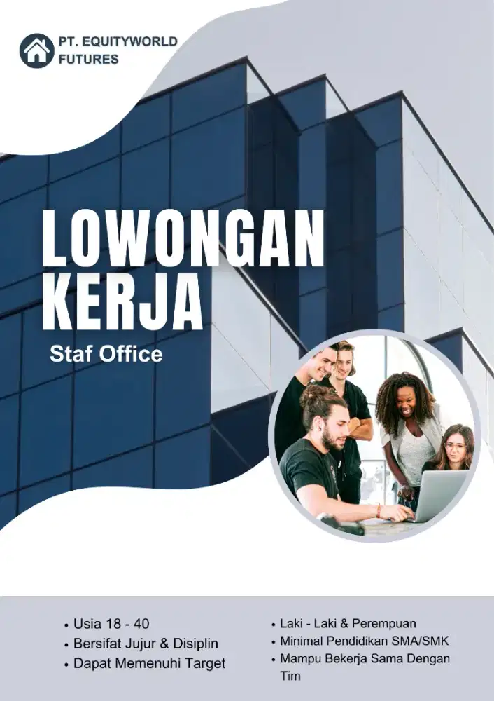 Dibutuhkan Segera Staff Office