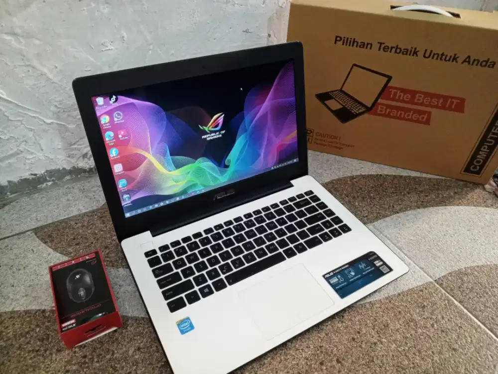 Di Jual Cepat Laptop Asus X453M slim, mulus dan normal