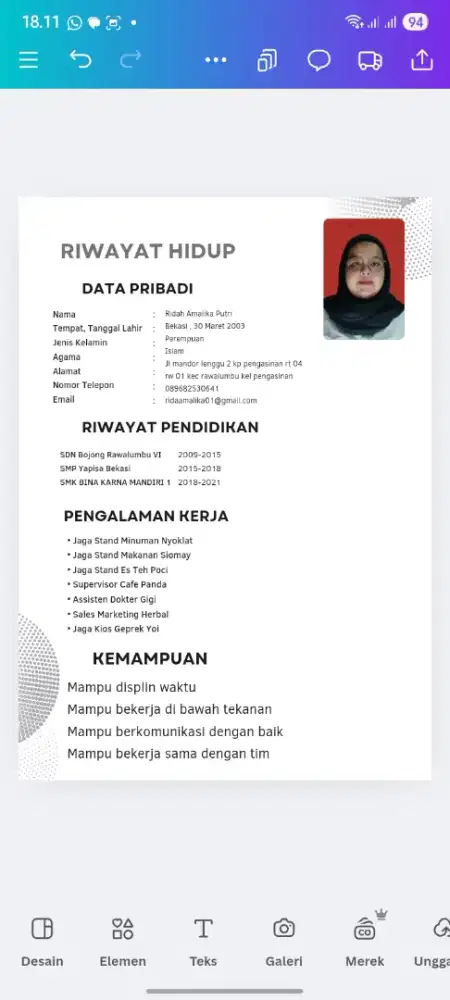 nyari kerjaa apa aja