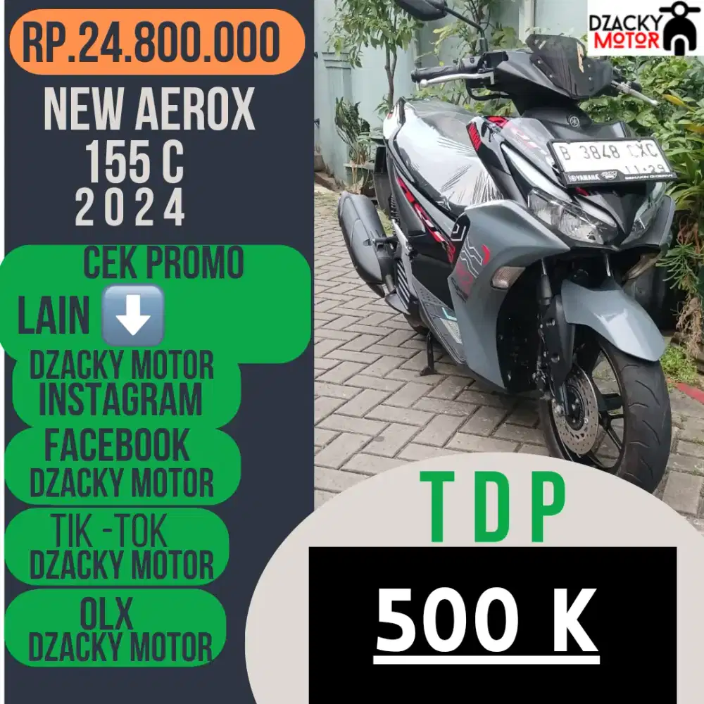 AEROX 155 STD 2024 SECOND LIKE NEW DP PROMO