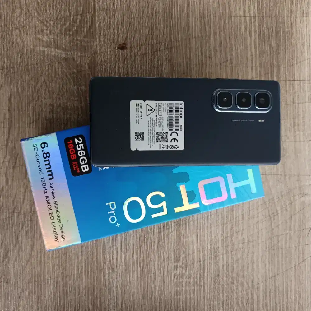 Infinix HOT 50 Pro+ ram 16gb (8+8) memori 256gb garansi resmi termurah