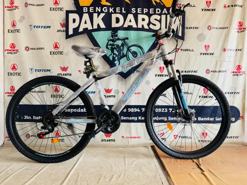 Sepeda Gunung MTB New Phoenix size 27.5 Sok Lock out