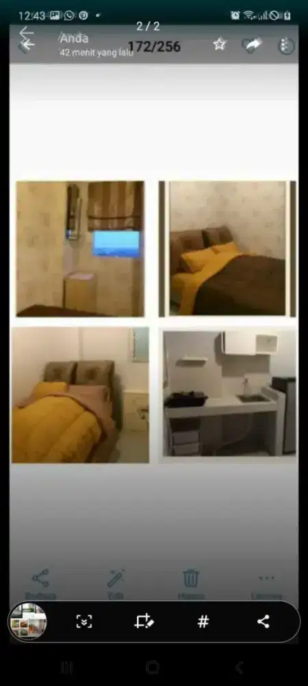 DISEWAKAN APARTMENT BINTARO PARKVIEW 2BR FULL FURNISHED