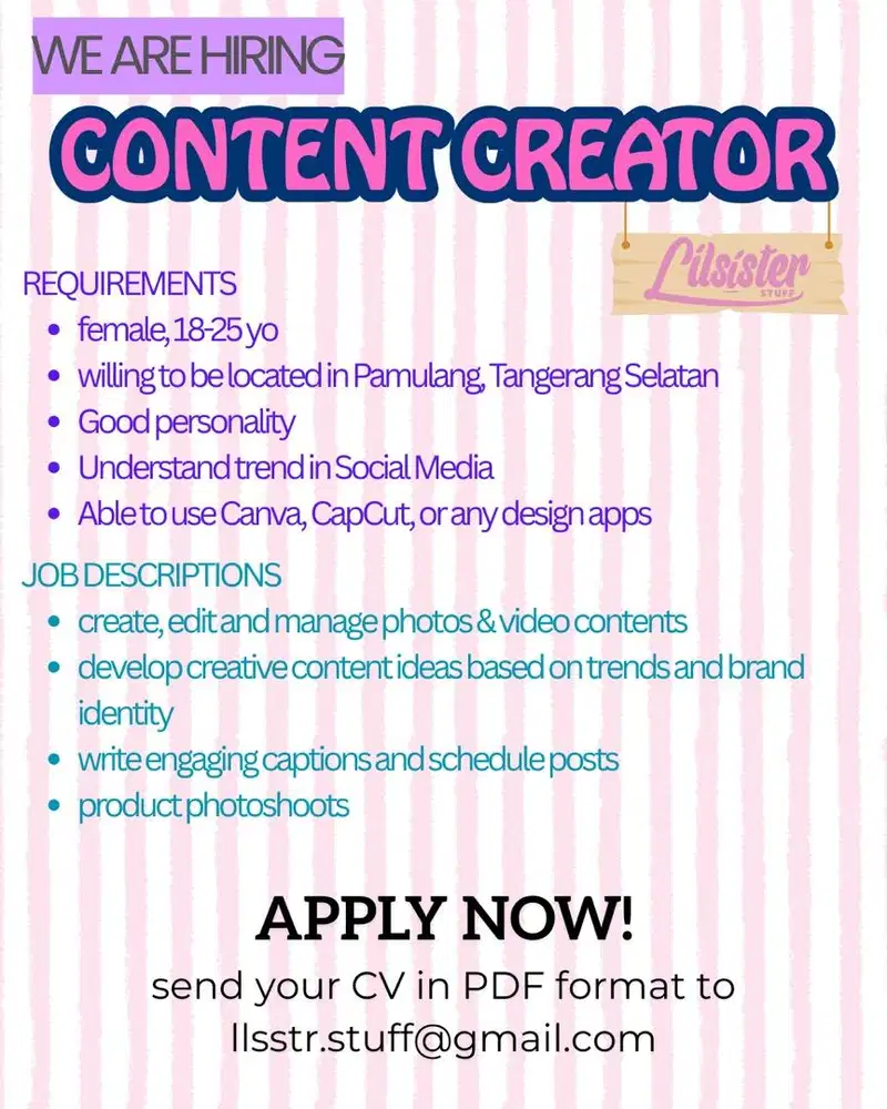 CONTENT CREATOR