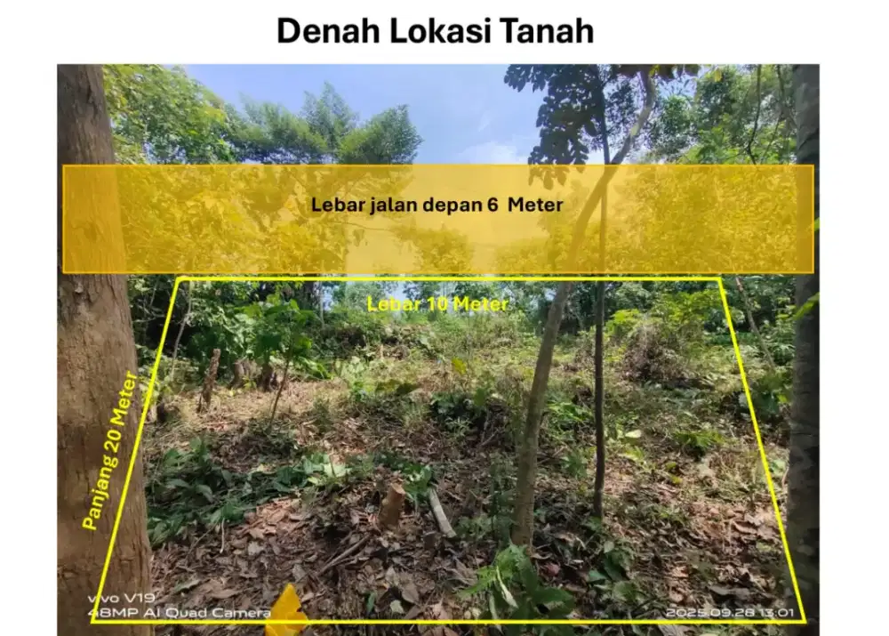 Lahan strategis murah pinggir jalan di Jual, cocok untk usaha & Invest