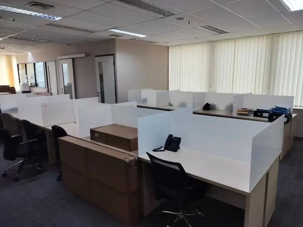 SEWA KANTOR DI JAKARTA SELATAN KUNINGAN 225M2K FURNISHED  165K NEGO