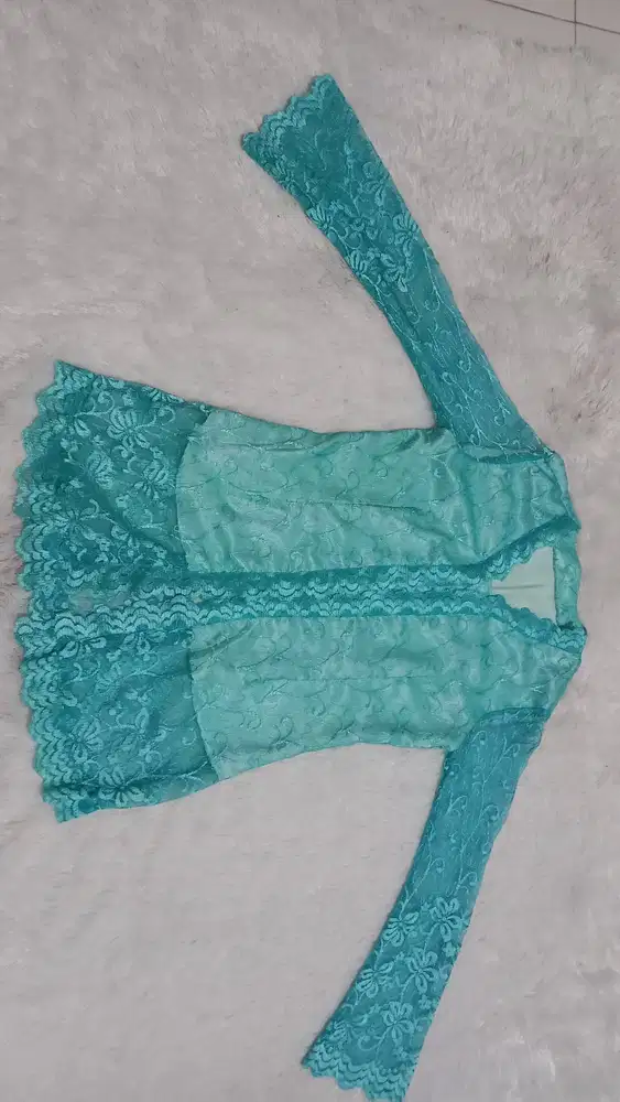 Kebaya saja hijau tosca