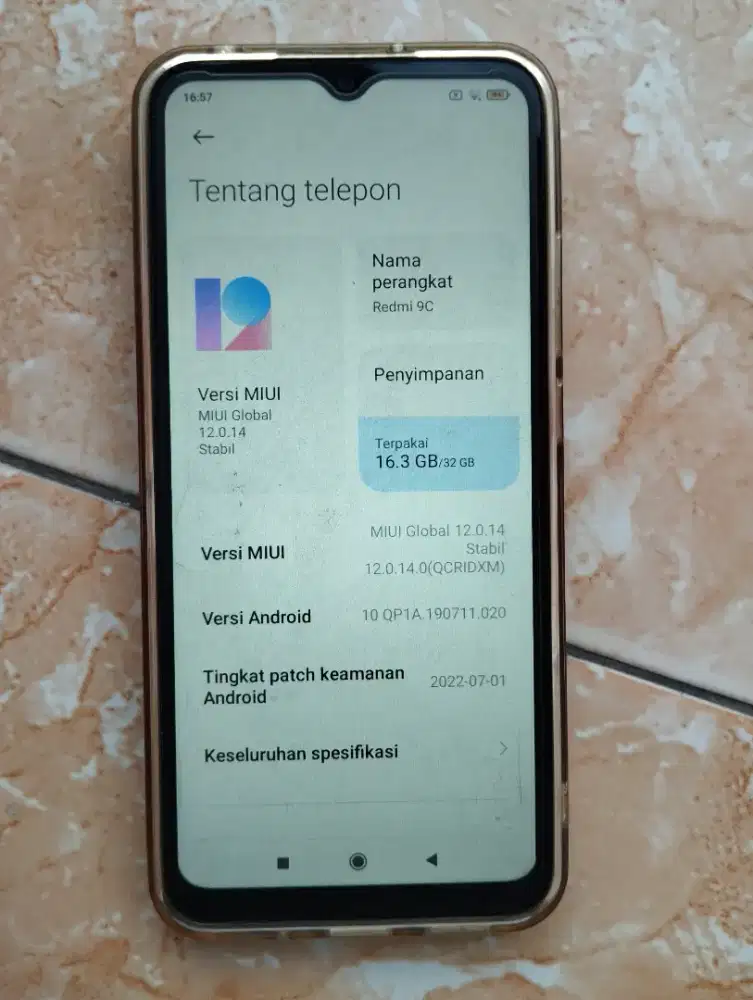 Redmi 9c ram 3/32