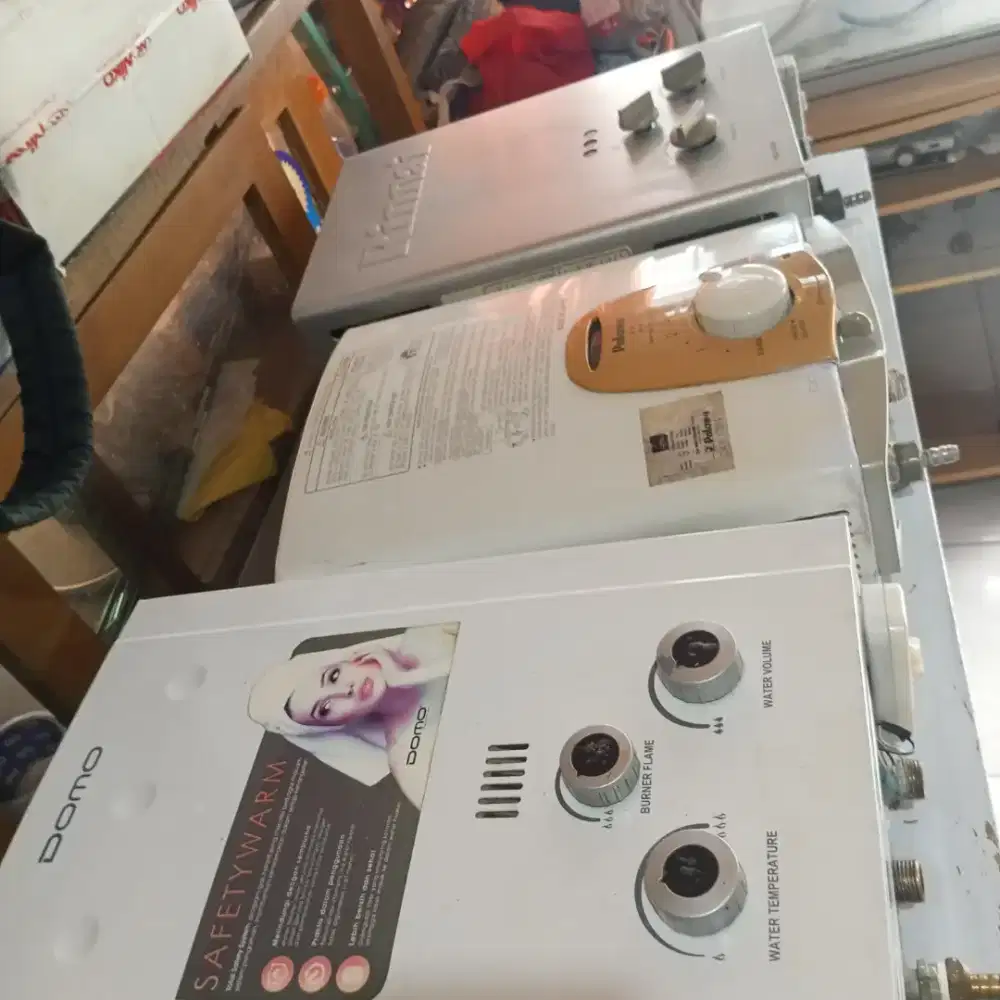 Water heater gas bekas