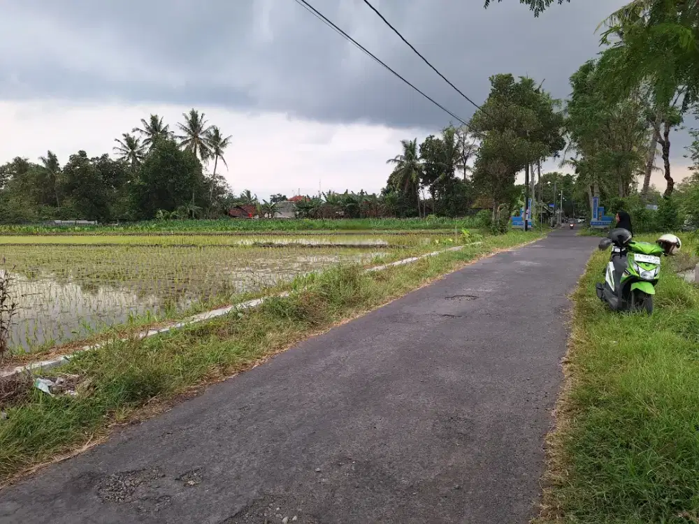 TANAH SWAH DIJUAL LT 1060 LOKASI NGEMPLAK DEKAT RS MITRA PARAMEDIKA