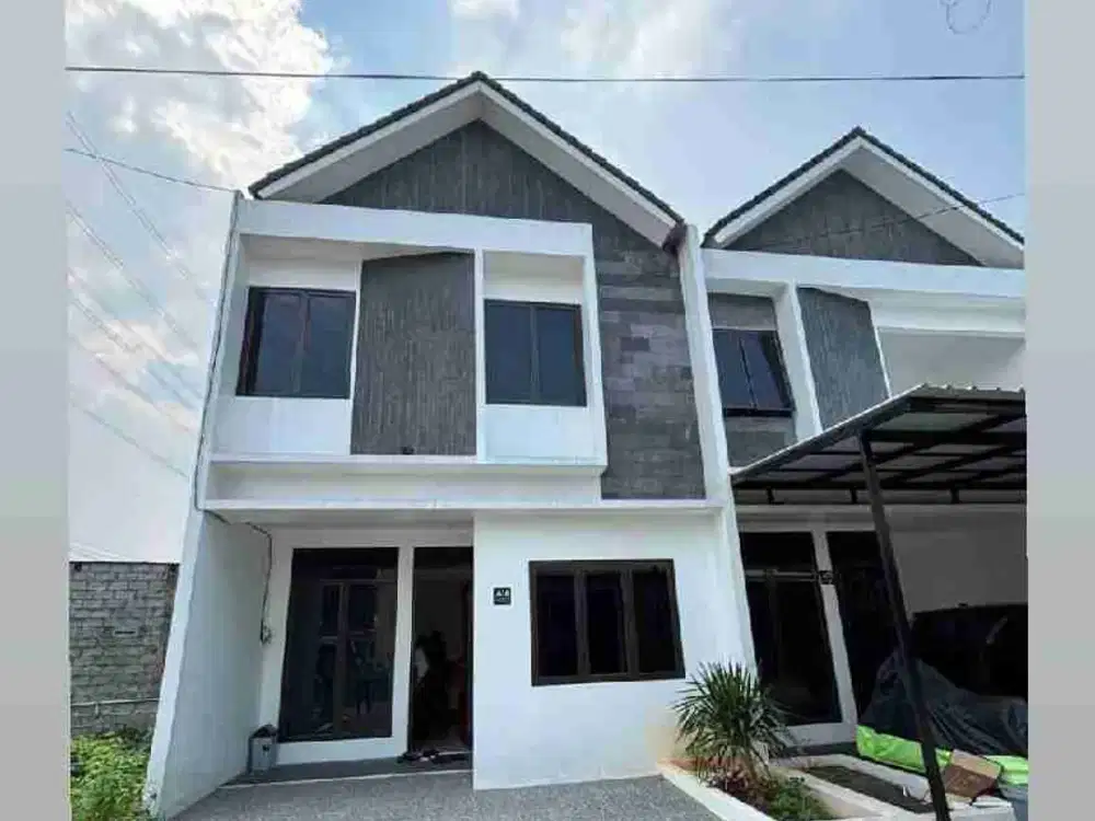 Hanya 10 Menit Dari LRT Harjamukti! Lokasi Premium Di Cisalak, Depok. KPR DP 0% Langsung Akad. Free biaya2. Bonus Kanopi dan AC