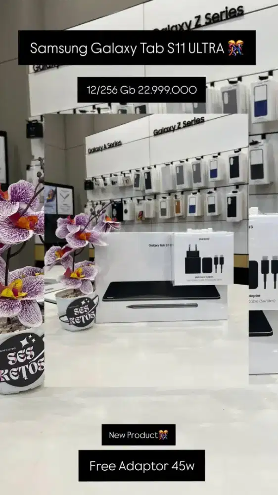 Samsung Galaxy Tab S11, New Segel Garansi Resmi