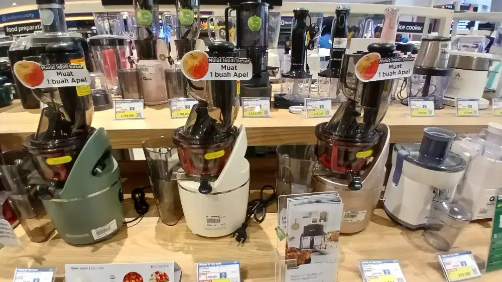ECOHOME SLOW JUICER BIG MOUTH
