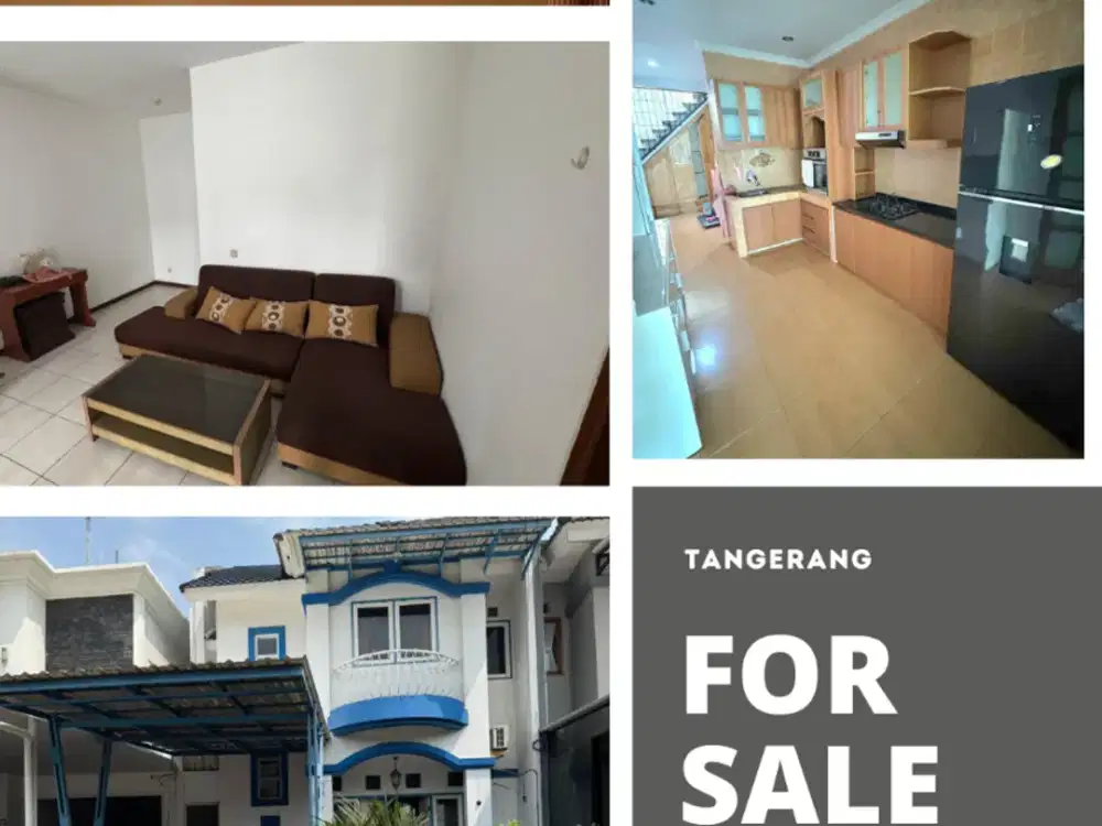 Dijual Rumah  Kompleks Puribeta 1, Cluster Flamboyan,  Tangerang