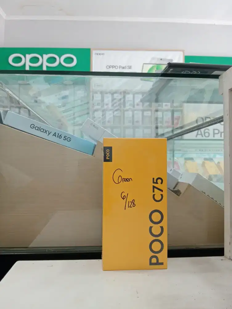 POCO C75 6/128 NEW MURAH QR GADGET