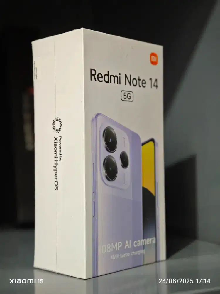 NEW SEGEL REDMI NOTE 14 5G 12/512 GB