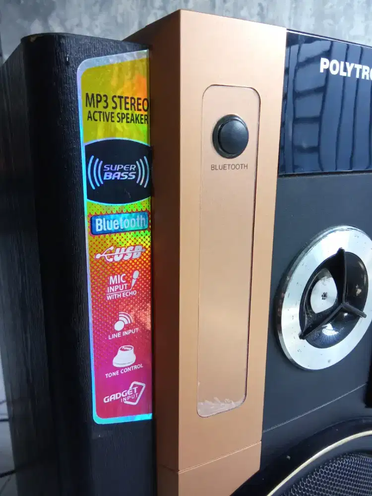 Speaker aktif Polytron bluetooth