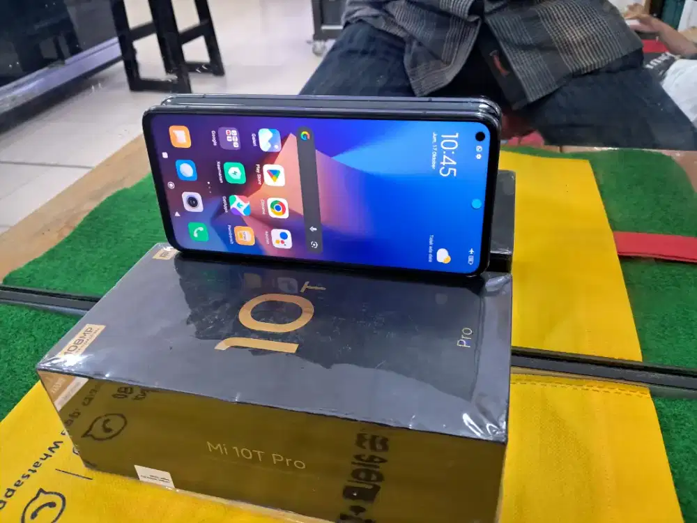 Xiaomi mi10T pro Ram 8/256 gb mulus no minus lengkap
