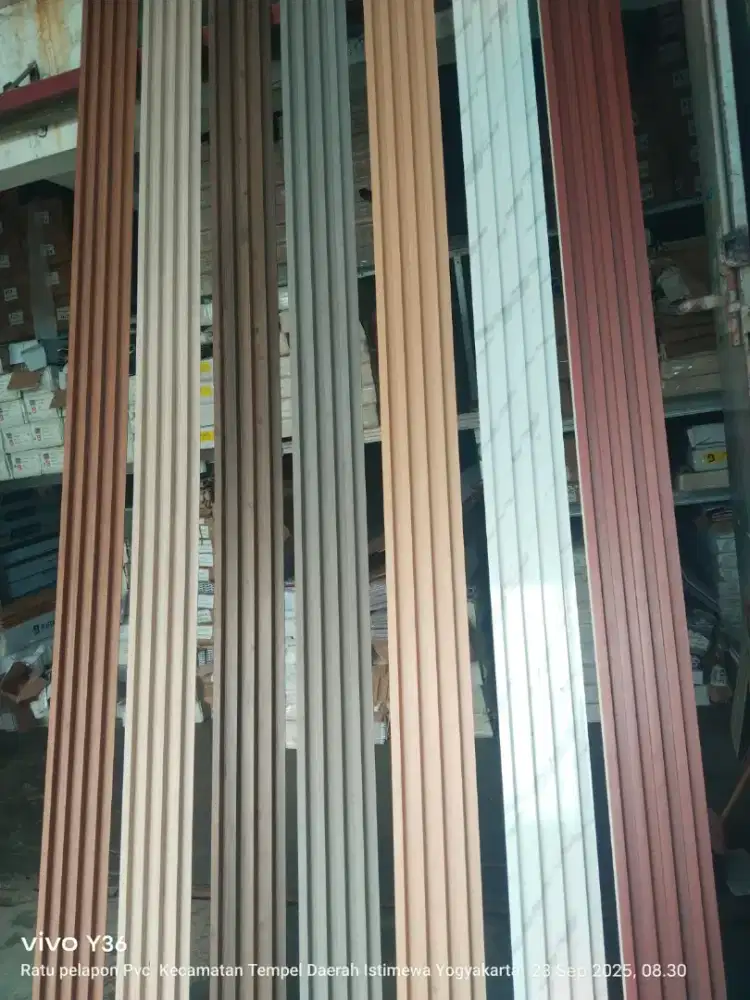 Jual interior wallboard panel WPC dan plapon pvc