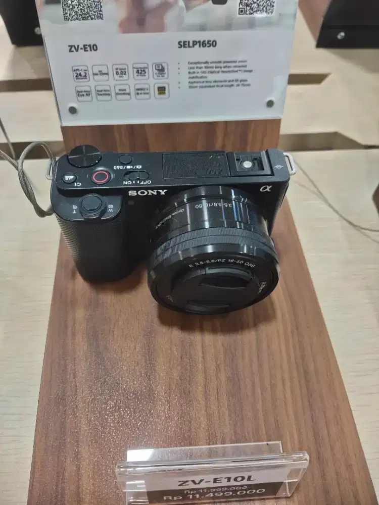 camera sony ZV  E10L cicilan hanya pakai KTP