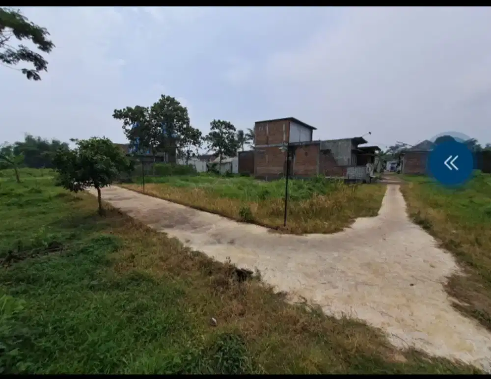 Tanah Kavling siap bangun, lingkungan Ramai