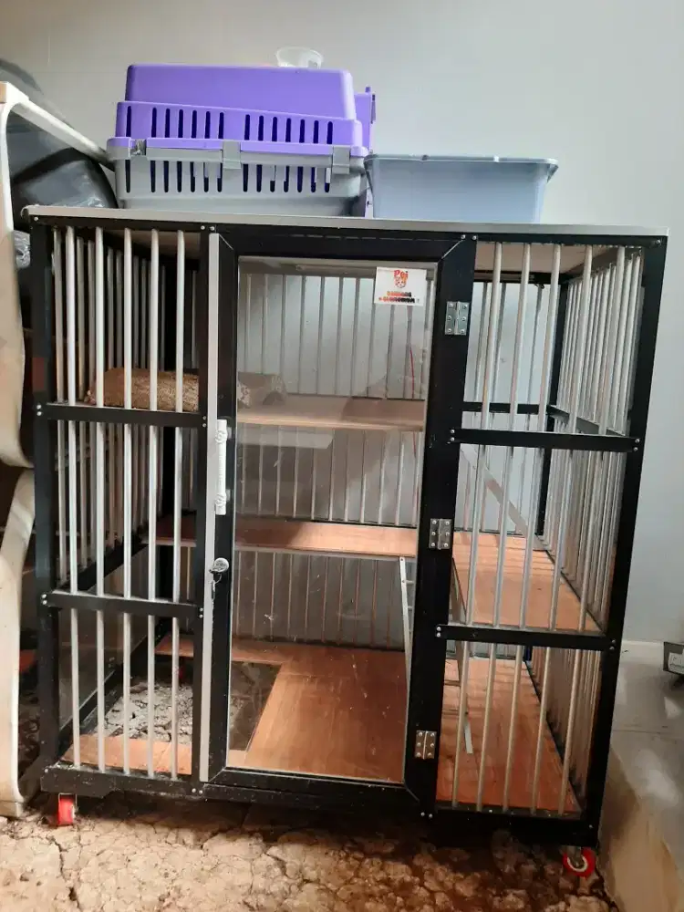 Kandang Kucing Alumunium