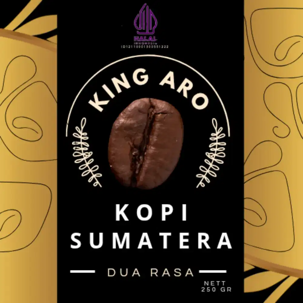 Bubuk kopi gayo sumatera