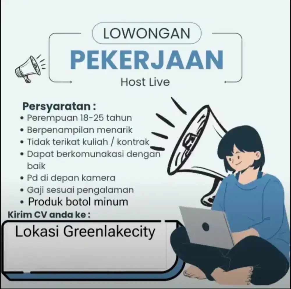 Loker Admin Host Live Streaming