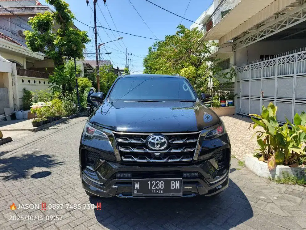 NEW FORTUNER VRZ GR SPORT 2.4 MATIC DIESEL 2021 ‼️ISTIMEWAH