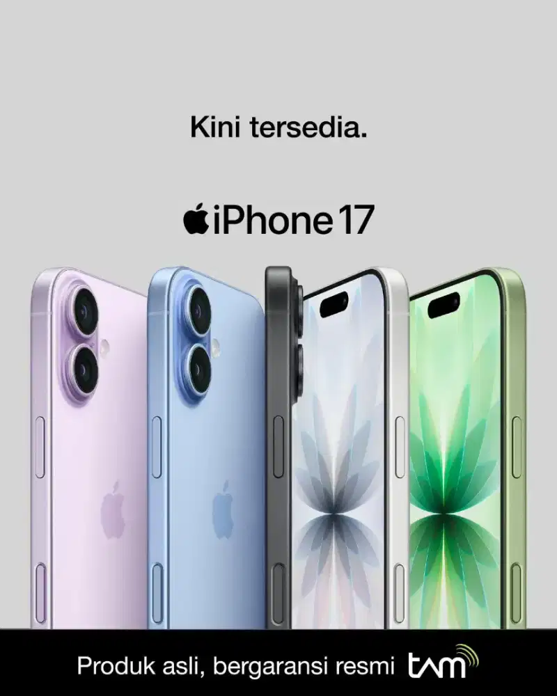Iphone 17 256GB garansi resmi ibox New