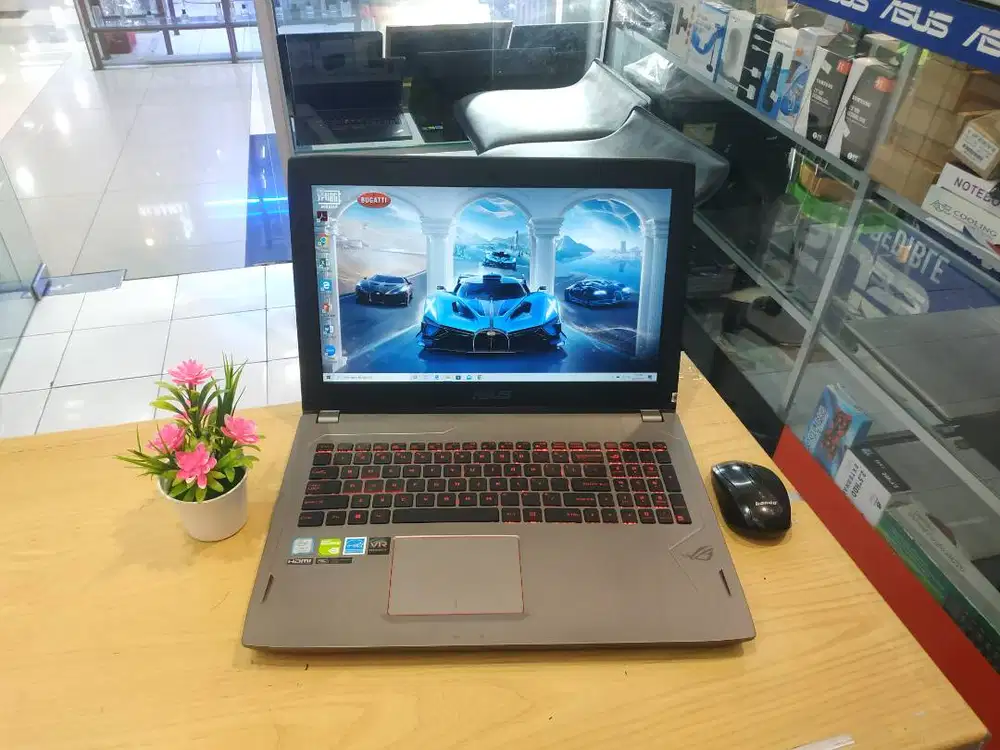 JUAL LAPTOP ASUS ROG GL502VSK CORE i7 RAM 16GB SSD 256GB NVIDIA