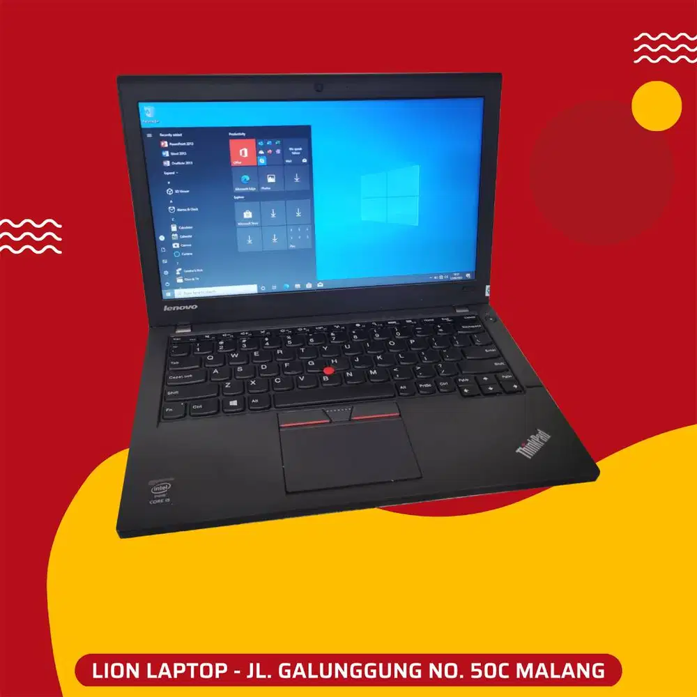 RAM 8GB SSD 256GB Core i5 Lenovo Thinkpad X250 [17|10]