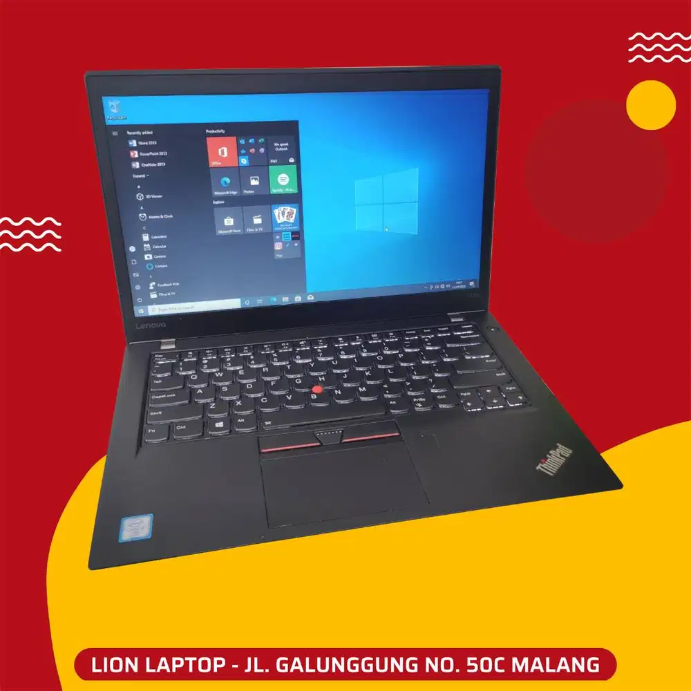 RAM 8GB SSD 256GB Core i7 SLIM Lenovo Thinkpad T470s [17|10]
