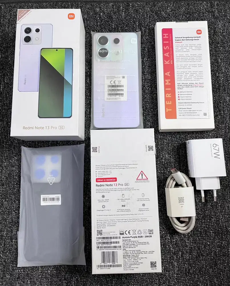 Jual Redmi Note 13 Pro 5G 8/256 GB Second Pemakaian