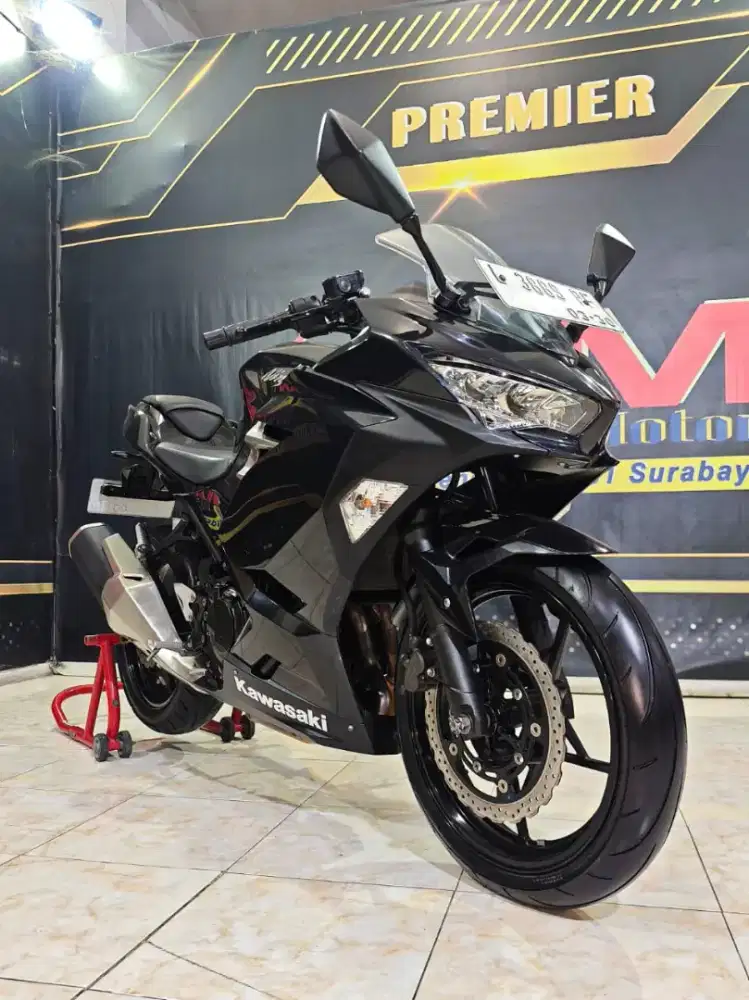 Kawasaki new Ninja 250 FI REG 2020 hitam glossy cakep
