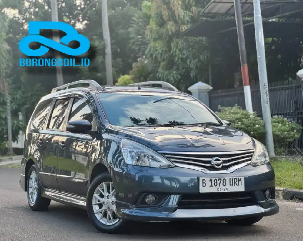 Nissan Grand Livina HWS At 2014 Biru Tua Metalik [LOW Km39rb Recods]