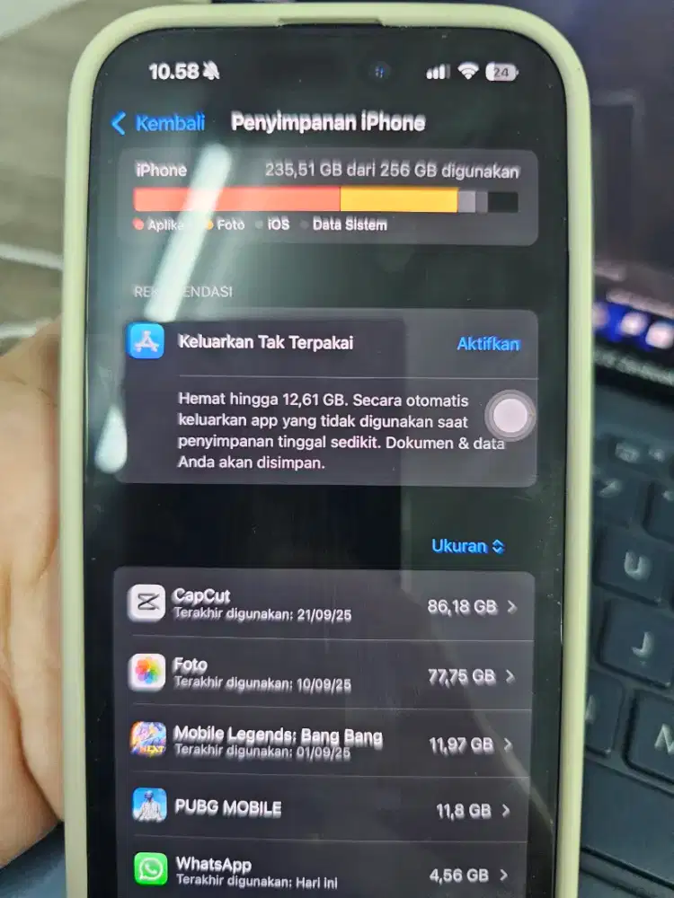 Iphone 15 pro plus (bekas)