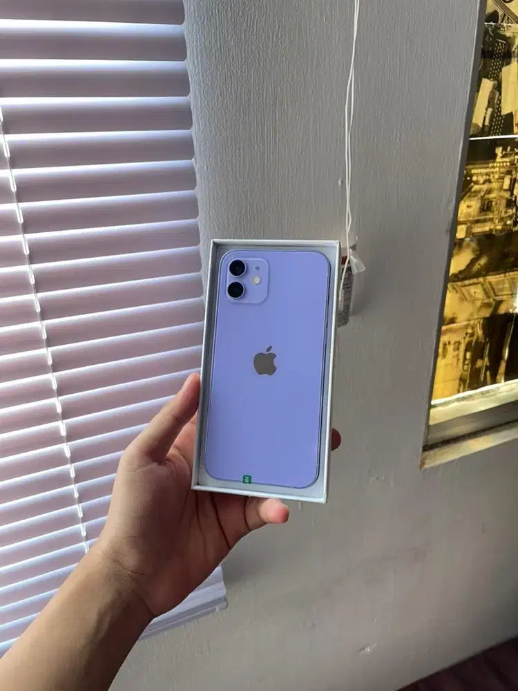 IPHONE 12 128GB PURPLE FULLSET