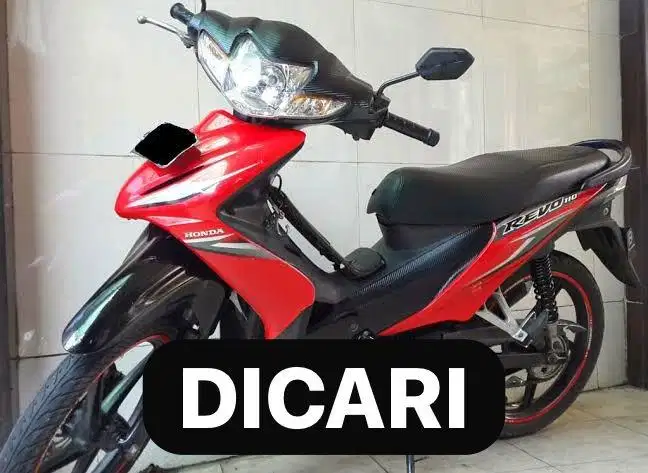 Di Cari Honda Revo Tahun 2009 Ke Atas Revo 2011 Revo R