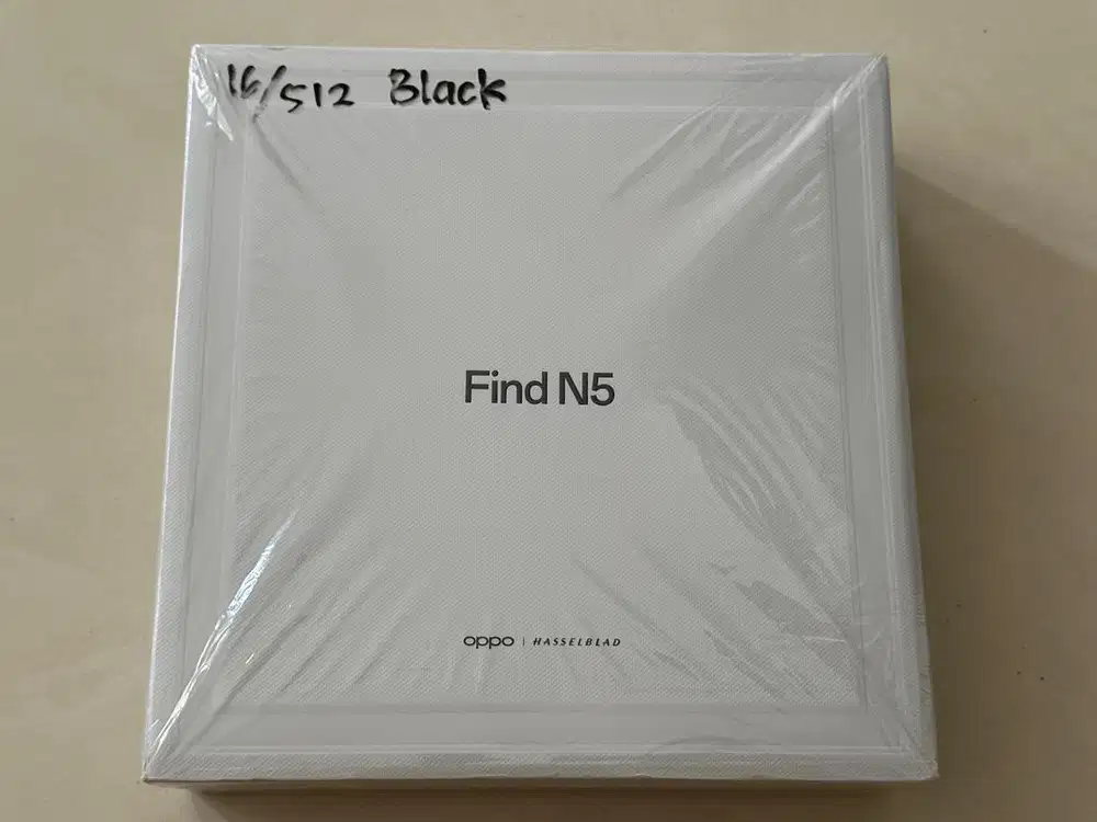 Oppo Find N5 5G 16/512Gb Black ori ex kado resmi Indo X Fold 5 6 7 V5