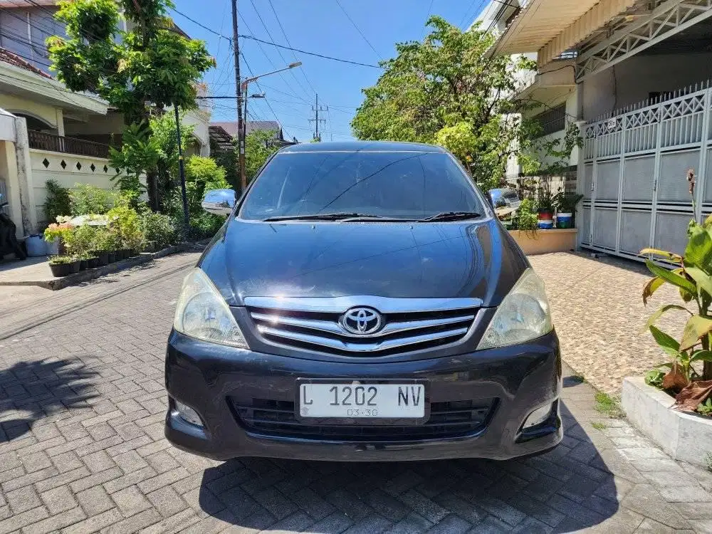 (Km.91rb)INNOVA G 2010 BENSIN MANUAL HITAM