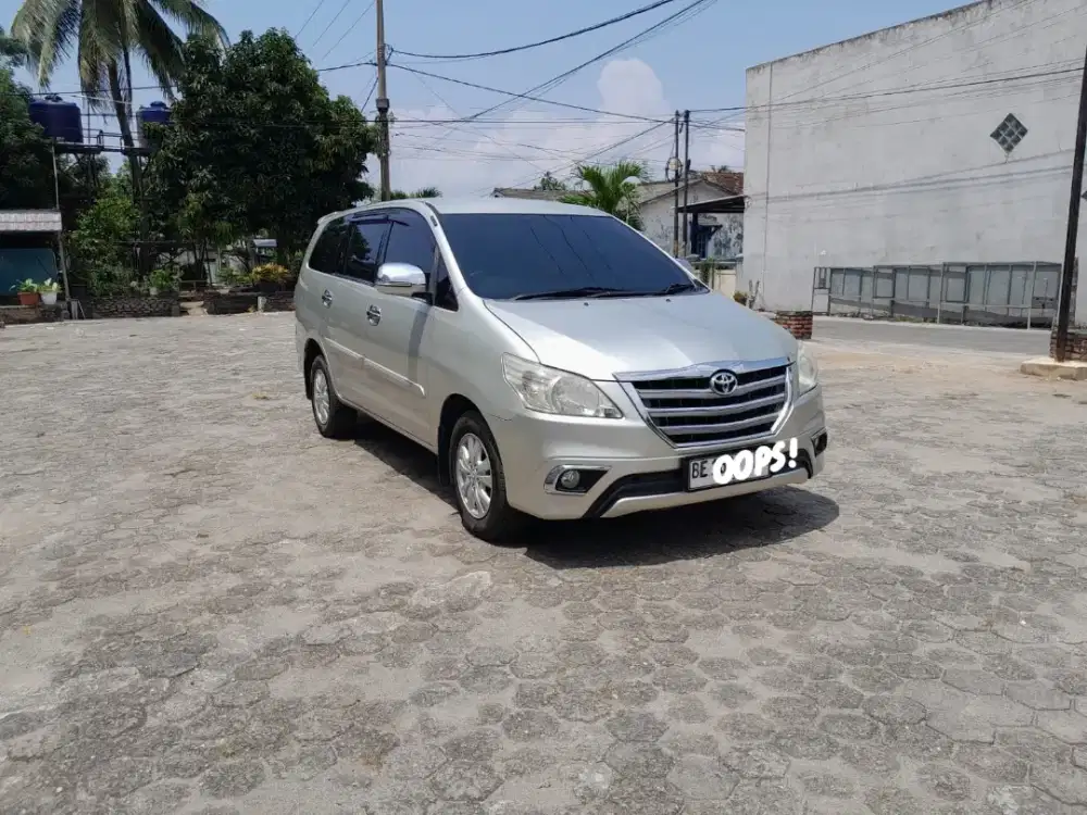 Toyota Innova G 2.0 AT 2014