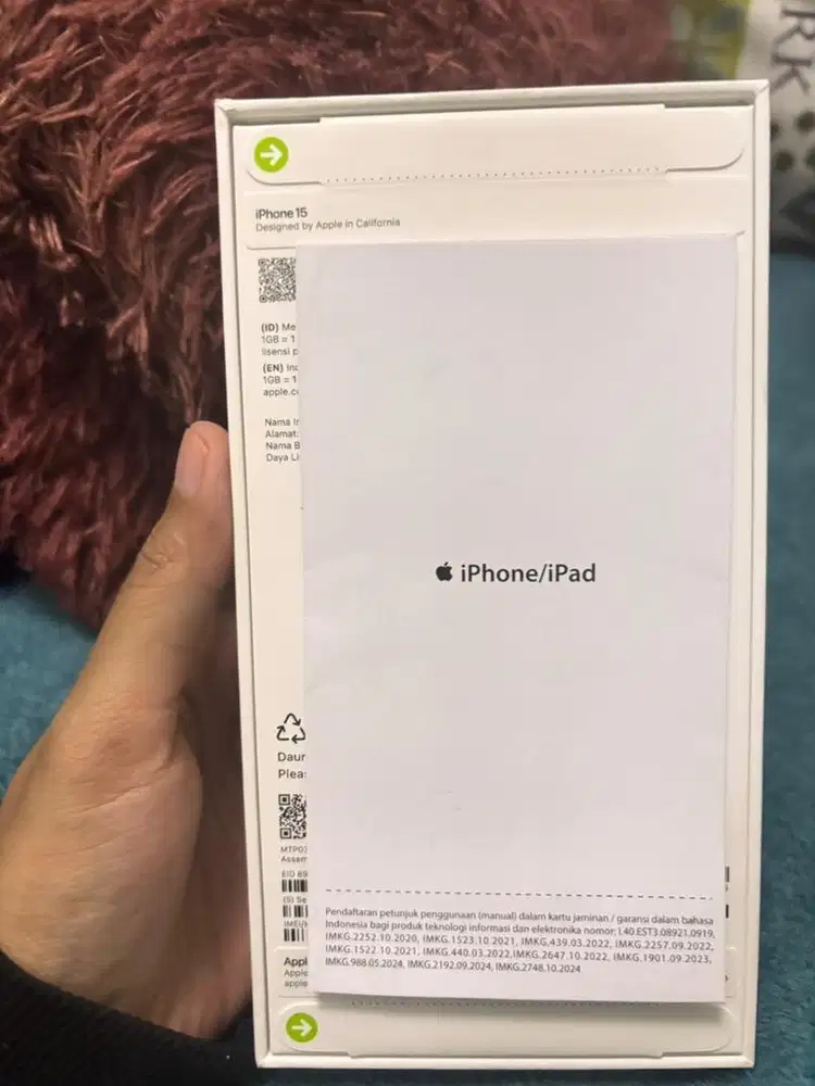 bismillah iphone 15 hitam 128gb