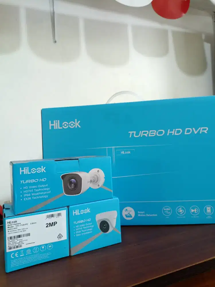 Paket Camera Cctv Dahua, Hilook dan Hikvision Original