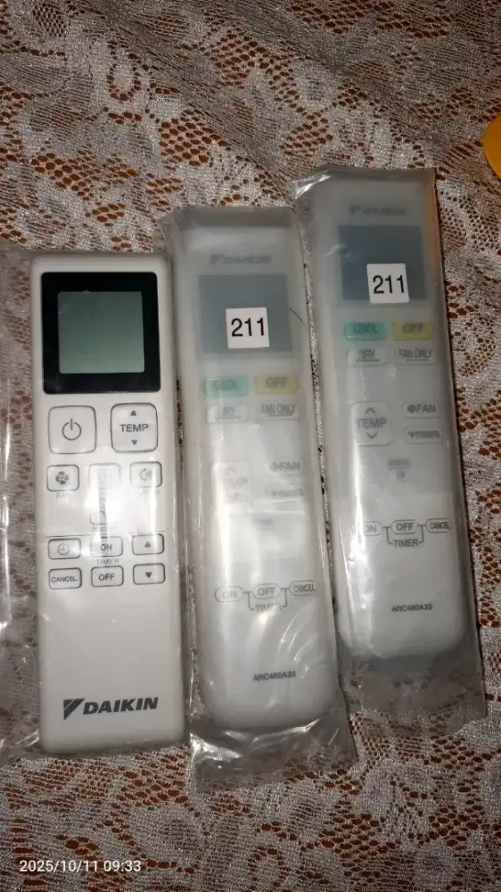 Remot AC Daikin
